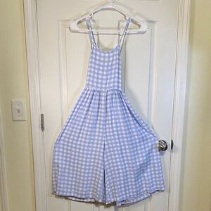 Nordstrom Blue and White Gingham Dress